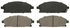 ZD855A by WAGNER - QuickStop Ceramic Disc Brake Pad Set