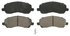 ZD866A by WAGNER - QuickStop Ceramic Disc Brake Pad Set