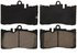 ZD870 by WAGNER - QuickStop Ceramic Disc Brake Pad Set