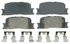 ZD885 by WAGNER - QuickStop Ceramic Disc Brake Pad Set