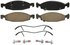 ZD942 by WAGNER - QuickStop Ceramic Disc Brake Pad Set