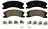 ZD945 by WAGNER - QuickStop Ceramic Disc Brake Pad Set