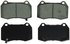 ZD960 by WAGNER - QuickStop Ceramic Disc Brake Pad Set