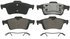 ZD973A by WAGNER - QuickStop Ceramic Disc Brake Pad Set