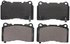 ZX1050A by WAGNER - QuickStop Semi-Metallic Disc Brake Pad Set