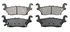 ZX1120 by WAGNER - QuickStop Semi-Metallic Disc Brake Pad Set