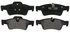 ZX1122 by WAGNER - QuickStop Semi-Metallic Disc Brake Pad Set