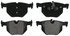 ZX1170 by WAGNER - QuickStop Semi-Metallic Disc Brake Pad Set