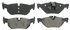 ZX1267 by WAGNER - QuickStop Semi-Metallic Disc Brake Pad Set