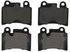 ZX1277 by WAGNER - QuickStop Semi-Metallic Disc Brake Pad Set