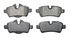 ZX1309 by WAGNER - QuickStop Semi-Metallic Disc Brake Pad Set