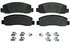 ZX1333A by WAGNER - QuickStop Semi-Metallic Disc Brake Pad Set