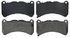 ZX1365 by WAGNER - QuickStop Semi-Metallic Disc Brake Pad Set