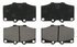 ZX137 by WAGNER - QuickStop Semi-Metallic Disc Brake Pad Set