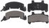 ZX159 by WAGNER - QuickStop Semi-Metallic Disc Brake Pad Set