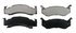 ZX269 by WAGNER - QuickStop Semi-Metallic Disc Brake Pad Set