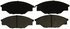 ZX303 by WAGNER - QuickStop Semi-Metallic Disc Brake Pad Set