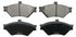 SX659 by WAGNER - Wagner SevereDuty SX659 Semi-Metallic Disc Brake Pad Set