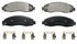 SX962 by WAGNER - Wagner SevereDuty SX962 Semi-Metallic Disc Brake Pad Set