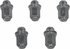 BD125925 by WAGNER - Wagner BD125925 Wheel Nut