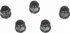 BD125931 by WAGNER - Wagner BD125931 Wheel Nut