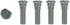 Wagner BD142974 Wheel Lug Stud Wagner BD142974 Wheel Stud