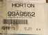 99A9552 by HORTON - Engine Cooling Fan Clutch