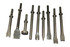 ATD Tools 5730 Air Hammer Chisel Set 9 Pc. All-Purpose Air Hammer Chisel Set
