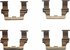 Wagner H15457 Disc Brake Hardware Kit Wagner H15457 Brake Disc Alignment Kit