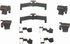 H15555 by WAGNER - Wagner H15555 Brake Disc Alignment Kit