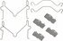 Wagner H15611 Disc Brake Hardware Kit Wagner H15611 Brake Disc Alignment Kit