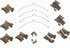 Wagner H15649 Disc Brake Hardware Kit Wagner H15649 Brake Disc Alignment Kit