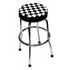 81055 by ATD TOOLS - Shop Stool with Checker Design