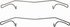 Wagner H5486 Disc Brake Hardware Kit Wagner H5486 Brake Disc Alignment Kit