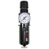 ATD Tools 7854 Fuel Water Separator Fuel Bowl Drain Plug Metal Filter, Regulator and Gauge Combination Unit with Manual Drain