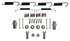 Wagner H17535 Parking Brake Hardware Kit Wagner H17535 Parking Brake Hardware Kit