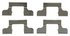 Wagner H5685 Disc Brake Hardware Kit Wagner H5685 Brake Disc Alignment Kit