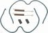 Wagner H7338 Drum Brake Hardware Kit Wagner H7338 Brake Combi Kit