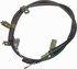 BC130768 by WAGNER - Wagner BC130768 Brake Cable
