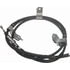 BC130801 by WAGNER - Wagner BC130801 Brake Cable