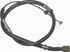BC123926 by WAGNER - Wagner BC123926 Brake Cable