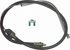 BC128638 by WAGNER - Wagner BC128638 Brake Cable
