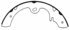 Z406 by WAGNER - Wagner Drum Brake Shoe Set