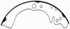 Z624 by WAGNER - Wagner Drum Brake Shoe Set