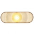 KIT1038 by UNITED PACIFIC - Pair (2) of Clear White 6" Oval Truck Trailer Reverse Back Up Light Kits