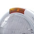 30373-2 by UNITED PACIFIC - Headlight - Sealed Beam, Stainless Steel, Classic, with Signal Light, Amber, for Peterbilt 6014