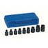 1319ET by GREY PNEUMATIC - External Star Impact Socket Set - 1/2 in. Drive, 9-Piece E10-E24, Alloy Steel