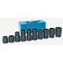 9151 by GREY PNEUMATIC - 1" Drive 10 Pc. Standard and Deep Combo Heavy Duty Truck Set