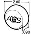 30257Y3 by TRUCK-LITE - 30 Series Marker Clearance Light - Incandescent, PL-10 Lamp Connection, 12v