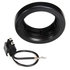 304013 by TRUCK-LITE - 30 Series Lighting Grommet - Open Back, Black PVC, For 30 Series and 2 in. Lights